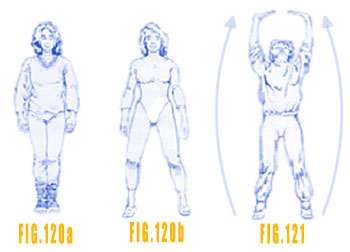 Soutenir le ciel avec les mains